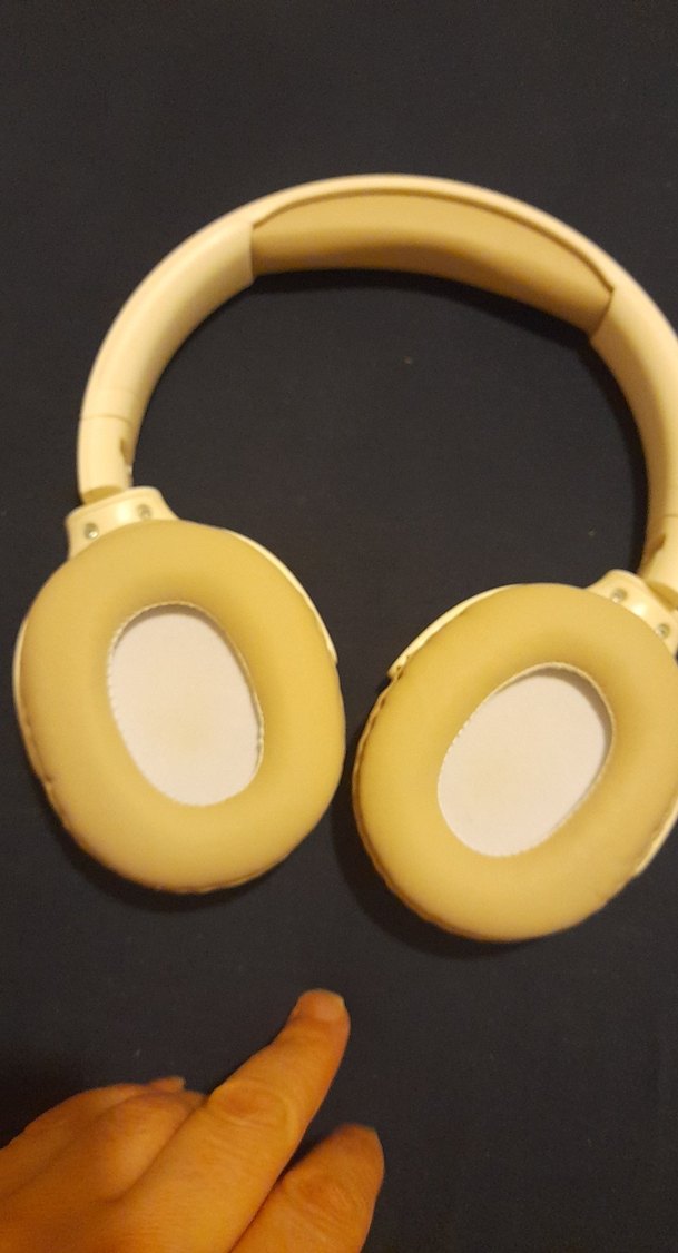 Sarı Renkli Kablosuz Kulaklık - Görsel 3