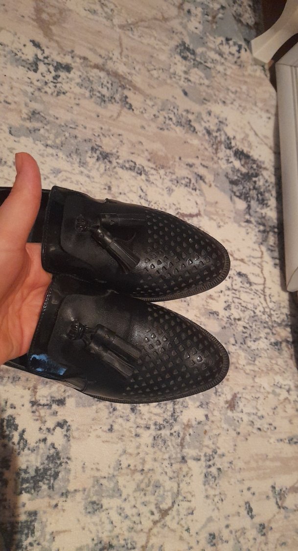 Klasik Siyah Tokalı erkek Ayakkabı - Görsel 2