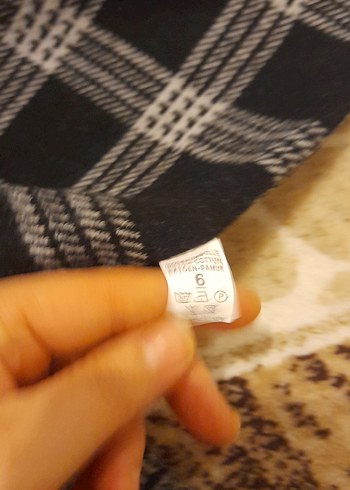 Kız Çocuk Gri Peluş Detaylı - Görsel 4