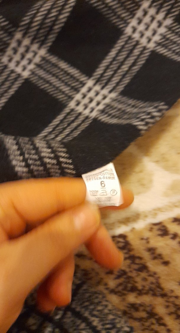 Kız Çocuk Gri Peluş Detaylı - Görsel 4