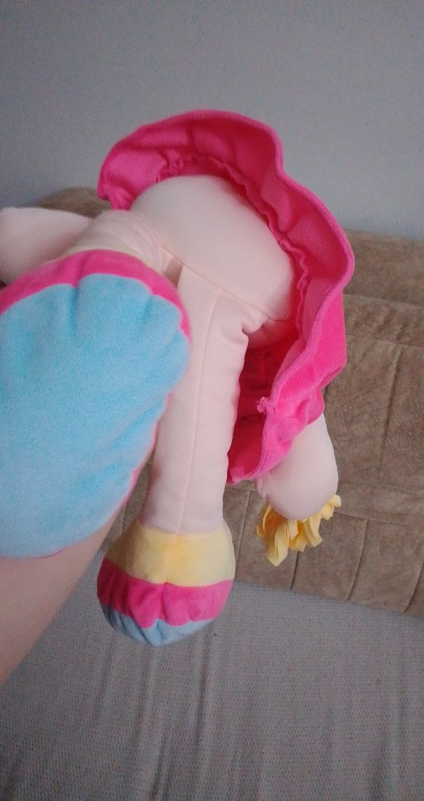 Renkli Pembe Elbiseli Bebek Oyuncak - Görsel 3