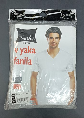 Tutku V Yaka Erkek Fanila