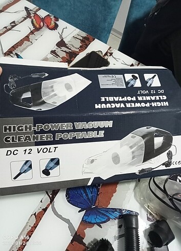 Araç içi süpürge 