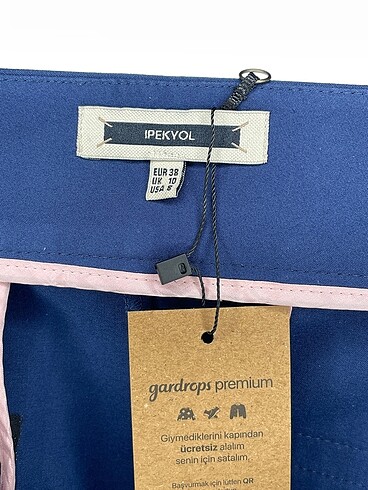 38 Beden lacivert Renk ipekyol Kumaş Pantolon %70 İndirimli.