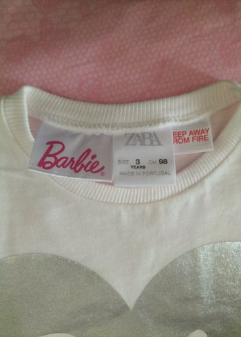 24-36 Ay Beden Barbie tişört