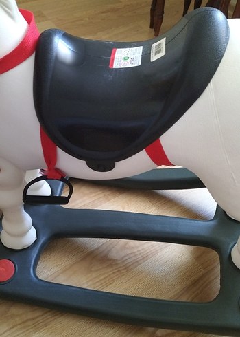 Beyaz Sallanan At Oyuncağı - Görsel 8