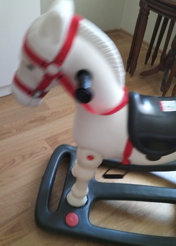 Beyaz Sallanan At Oyuncağı - Görsel 7