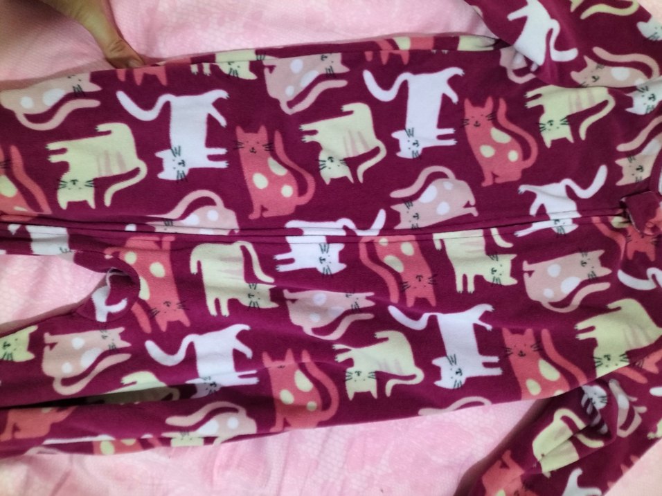 Kız Çocuk Fermuarlı Uzun Kollu Pijama - Görsel 5