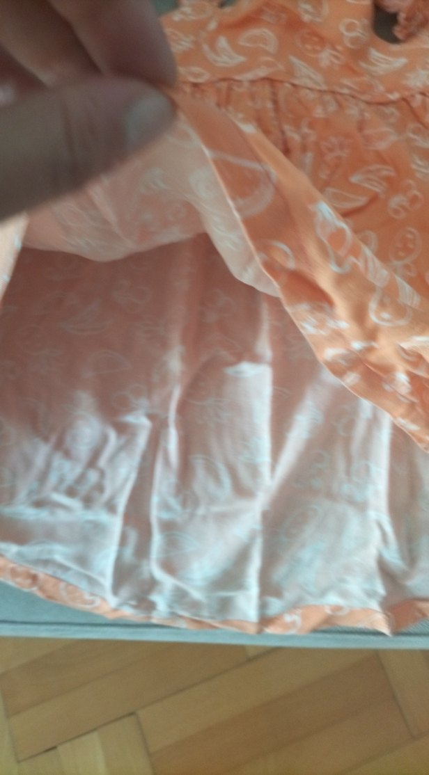 Kız Çocuk Pembe Askılı Elbise - Görsel 4