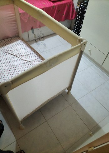 Beyaz Pastel Oyun Parkı Yatak - Görsel 6