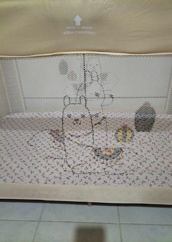 Beyaz Pastel Oyun Parkı Yatak - Görsel 2