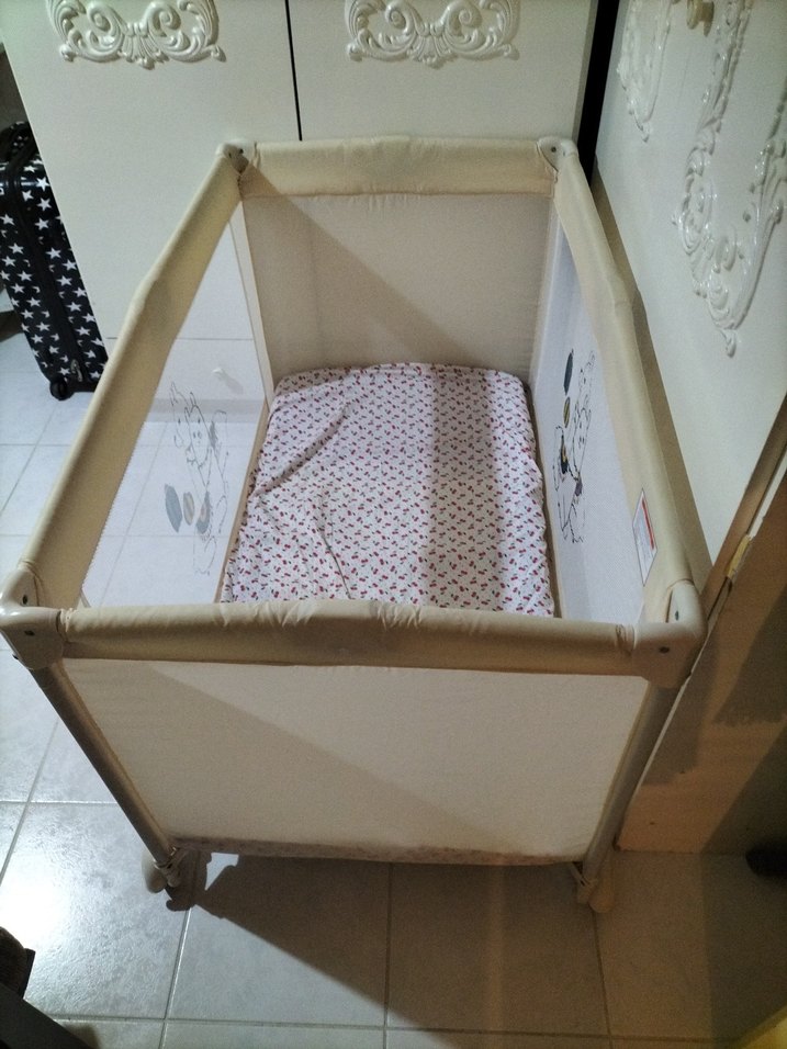 Beyaz Pastel Oyun Parkı Yatak - Görsel 4