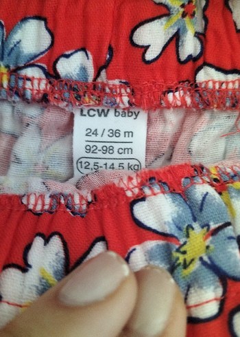 Dantelli Bohem Kırmızı Çiçekli takim - Görsel 9