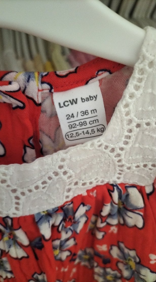 Dantelli Bohem Kırmızı Çiçekli takim - Görsel 5