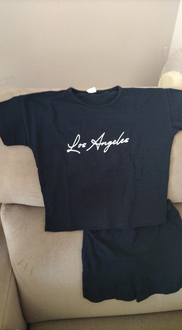 Los Angeles Baskılı takım - Görsel 5