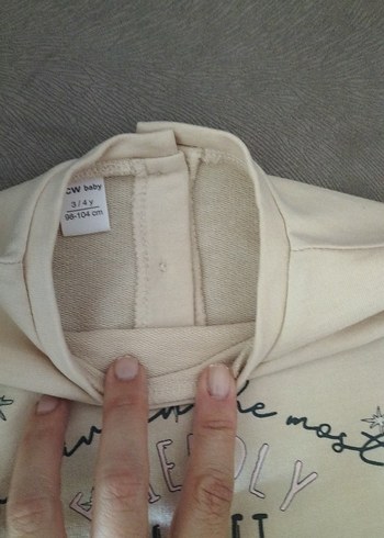 Kız Çocuk Baskılı Uzun Kollu Tişört - Görsel 5