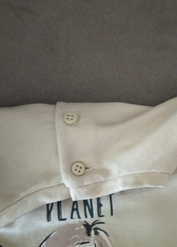 Kız Çocuk Baskılı Uzun Kollu Tişört - Görsel 6