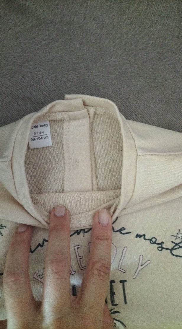 Kız Çocuk Baskılı Uzun Kollu Tişört - Görsel 5