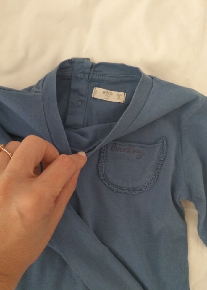 Mavi tişört  - Görsel 4