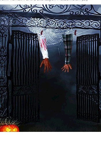  Beden Halloween kanlı el kesik kol şaka dekor