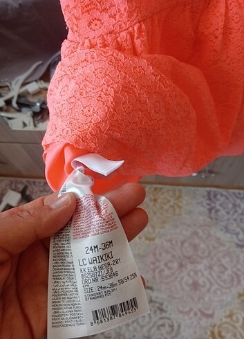 LC Waikiki Kız Bebek elbise 