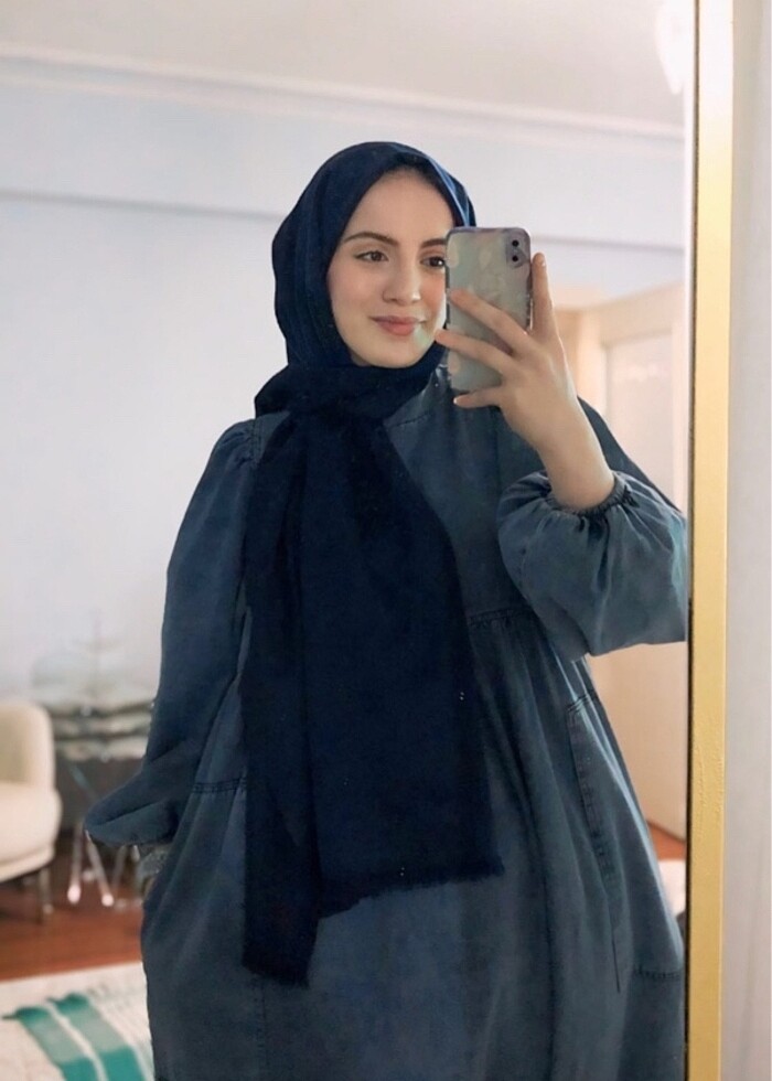 Kot tesettür elbise - Görsel 2