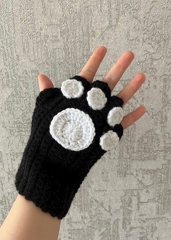 catpaw örgü eldiven