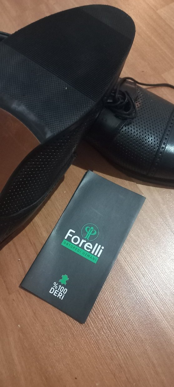 Erkek Siyah Bağcıklı Klasik Ofis Ayakkabısı - Görsel 4