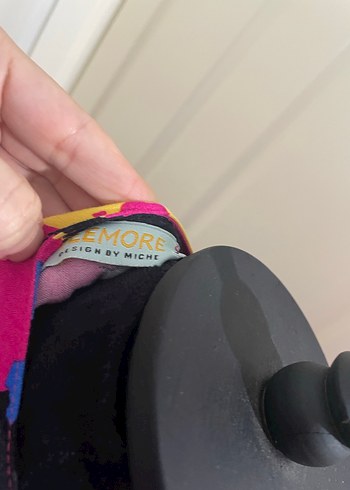 Renkli Düğmeli Uzun Kadın Elbise - Görsel 6