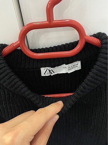 Zara Zara siyah yumuşacık kazak