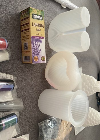 Mum malzemeleri Beyaz Model Kit Seti - Görsel 4