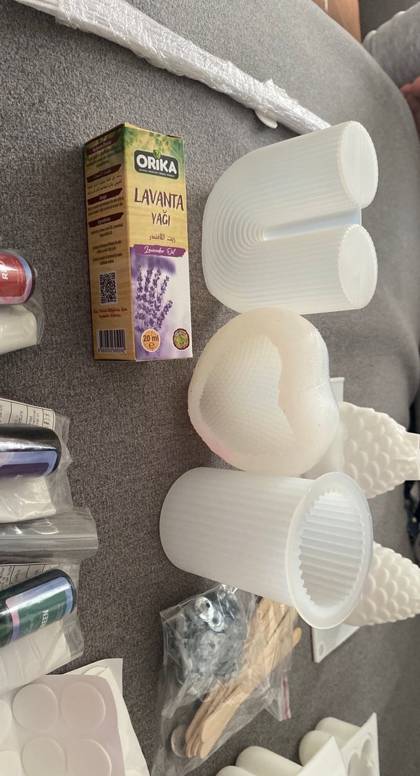 Mum malzemeleri Beyaz Model Kit Seti - Görsel 4