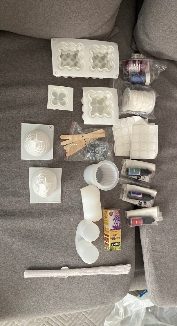 Mum malzemeleri Beyaz Model Kit Seti - Görsel 5