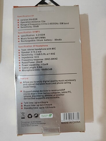 Sporcu kulaklığı - Görsel 2