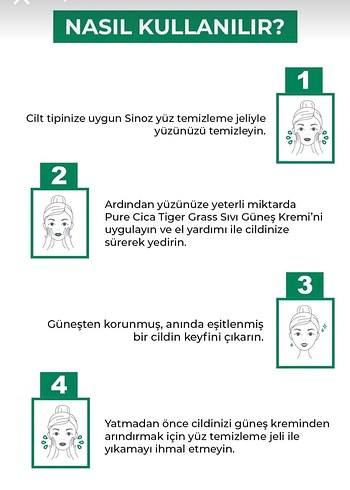  Beden Renk SiNOZ Pure Cica SPF 50+ Ton Eşitleyici Güneş Kremi