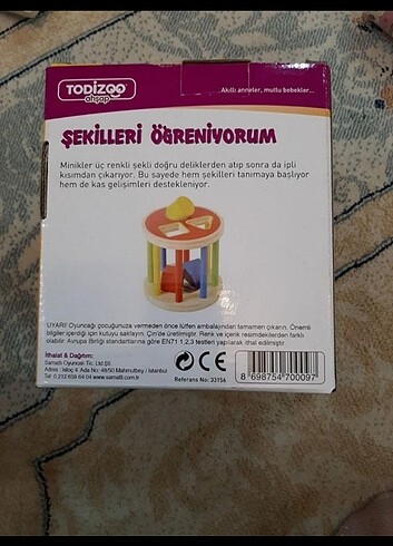 Beden todizoo ahşap şekilleri ogreniyorum