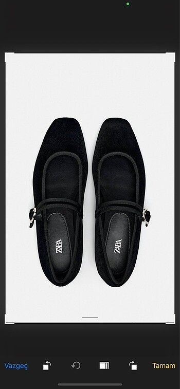 ZARA KADİFE BABET