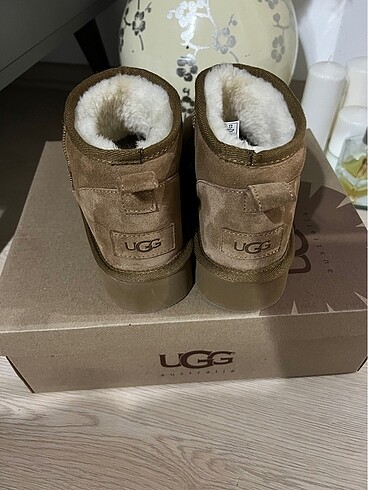 38 Beden camel Renk HAKİKİ DERİ UGG