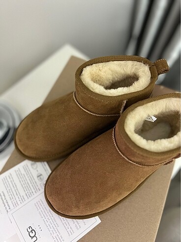 37 Beden camel Renk HAKİKİ DERİ UGG