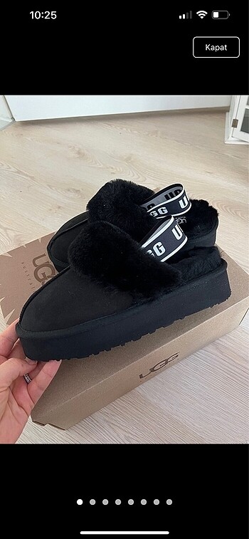 38 Beden siyah Renk Hakiki deri Ugg