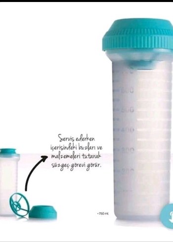 Tupperware şek şek- 750 ml