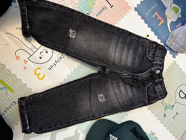 18-24 Ay Beden siyah Renk Hm şapka zara pantolon