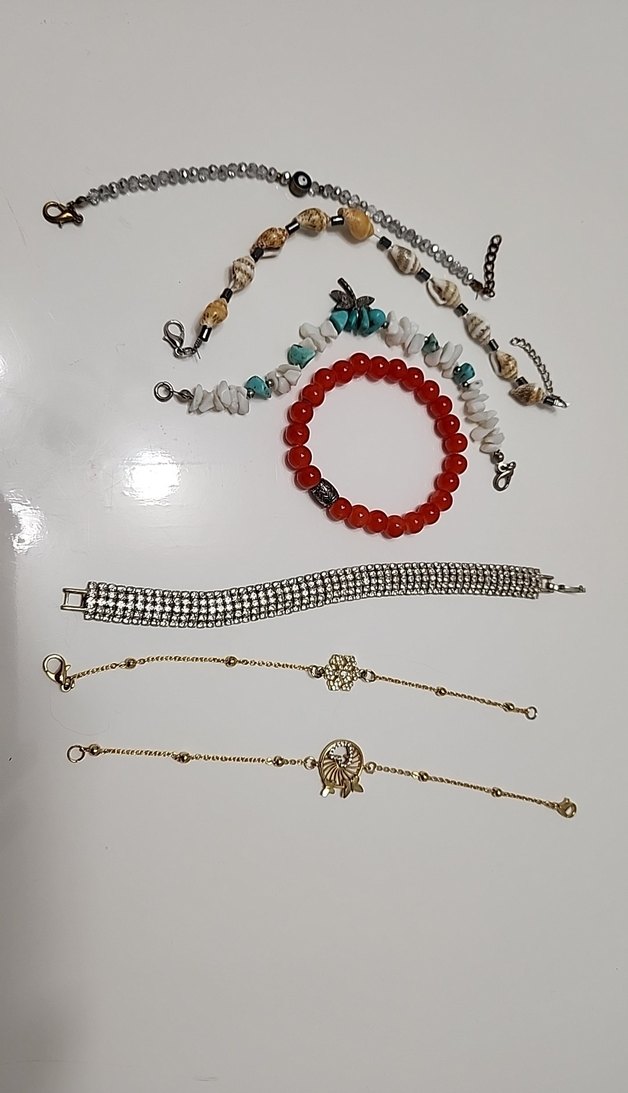 Renkli Boncuklu Bohem Bileklikler - Görsel 2