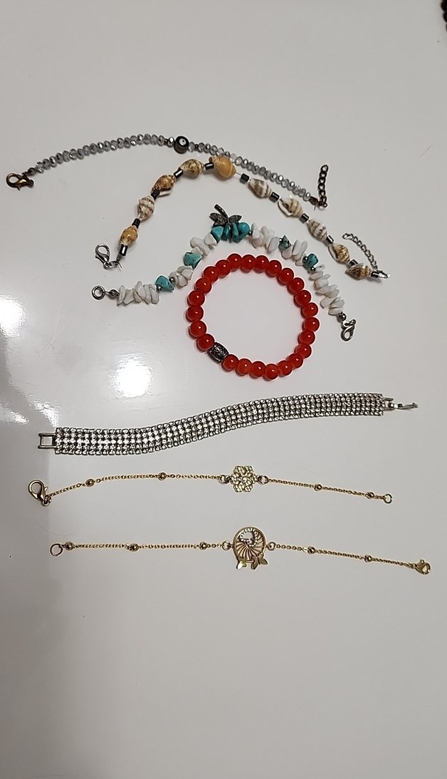Renkli Boncuklu Bohem Bileklikler - Görsel 3