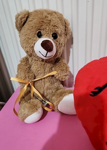 Kalpli Peluş Ayıcık Oyuncak - Görsel 3