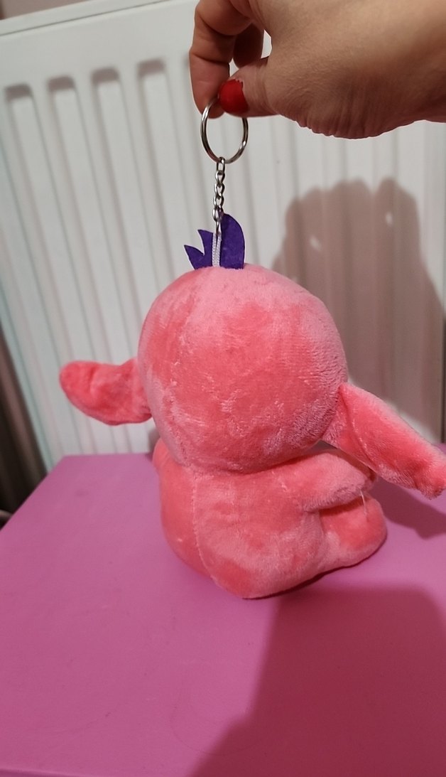 Renkli Pembe Peluş Oyuncak - Görsel 3