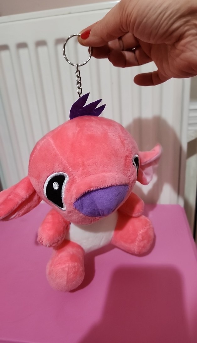 Renkli Pembe Peluş Oyuncak - Görsel 2