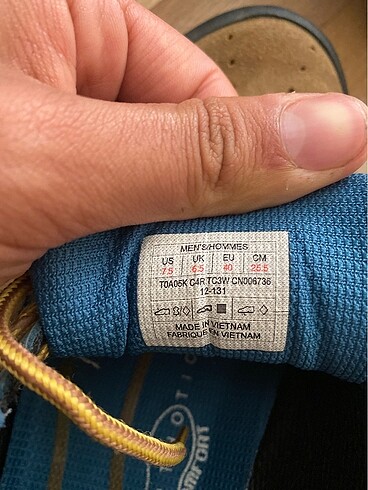 41 Beden Orjınal north face ayakkabı
