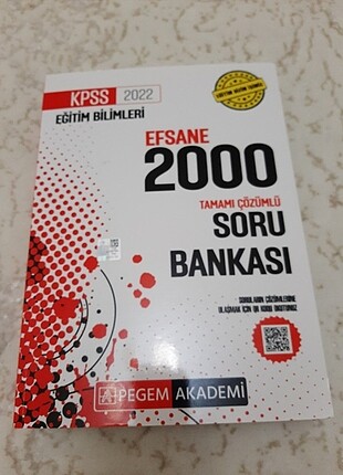 Kpss eğitim bilimleri efsane 2000