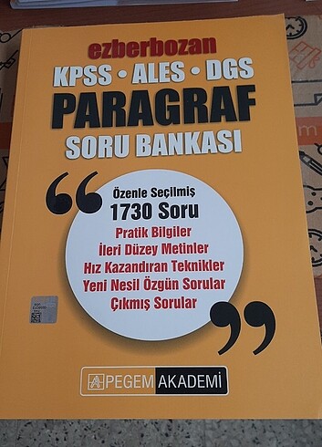 Kpss paragraf soru bankası 